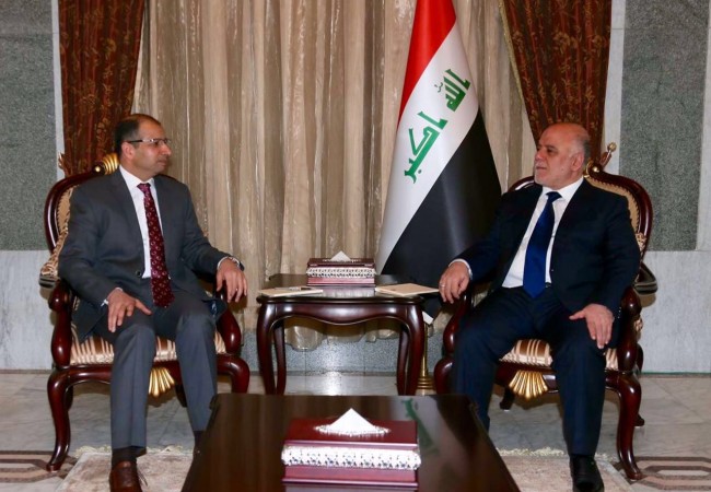 الجبوري يؤكد للعبادي ضرورة استحصال الدعم السياسي للبرنامج الاصلاحي لضمان نيله الثقة