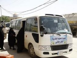 العتبة الحسينية تخصص باصات لنقل الزائرين إلى المناطق الحدودية