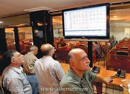 سوق الاوراق المالية يسجل انخفاضا نسبته (2.16%)