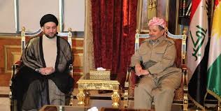 السيد الحكيم يلتقي البارزاني في أربيل