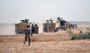 قائد عمليات الانبار: طيران القوة الجوية والتحالف الدولي وفّر الغطاء الجوي تطهير الطريق الرابط بين {جسر الجزيرة والبو فراج}