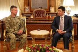 نيجيرفان بارزاني ومسؤول أمني بريطاني يبحثان محاربة داعش