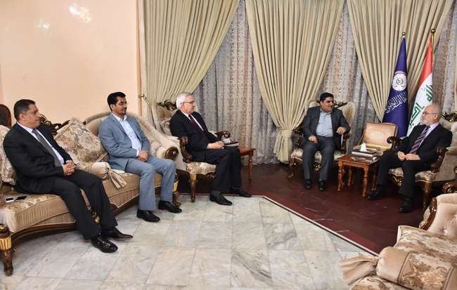 الجعفري يؤكد على تقوية التحالف الوطني لتجاوز المرحلة الراهنة