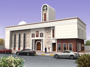 الاعمار الهندسي تنجز تصاميم كنيسة السلطانة الوردية في بغداد