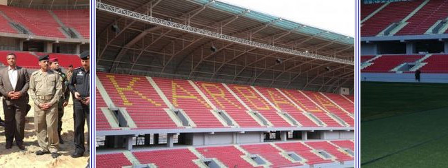 وزير الشباب يناشد الجميع لاظهار الوجه المشرق للوطن في افتتاح ملعب كربلاء الدولي