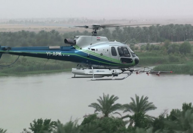 الزراعة: تنفيذ حملة جوية لمكافحة امراض النخيل