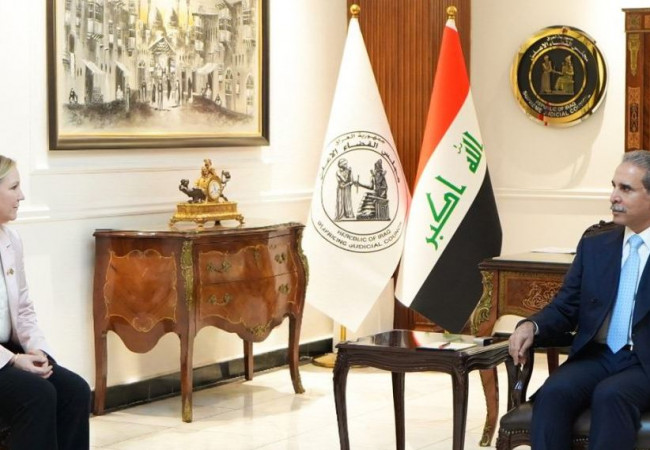 القاضي زيدان يبحث مع وفد سويدي أطر التعاون القضائي الدولي