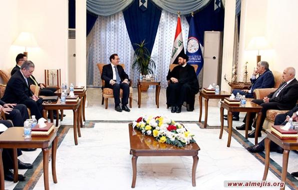 السيد عمار الحكيم يؤكد أهمية التعاون في مجال الطاقة وتفعيل مذكرات التفاهم بين البلدين