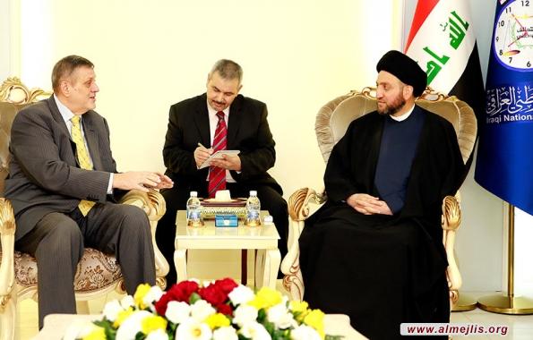 السيد عمار الحكيم: قانون الحشد سيسهم في إنصاف من لبّى النداء دفاعاً عن العراق