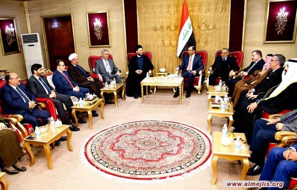 السيد عمار الحكيم: توجه لتشكيل لجان مشتركة لوضع خارطة طريق واضحة للمرحلة المقبلة