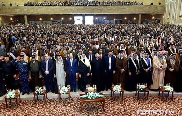 السيد عمار الحكيم: التسوية الوطنية ماضية ولا تراجع عن الدستور والعملية السياسية