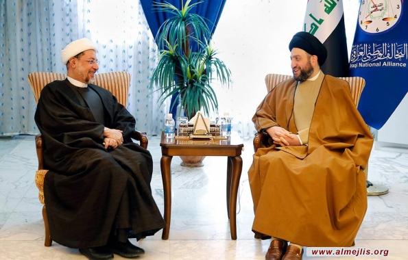 السيد عمار الحكيم يناقش قانون الخدمة التربوية مع عدد من مدراء التربية