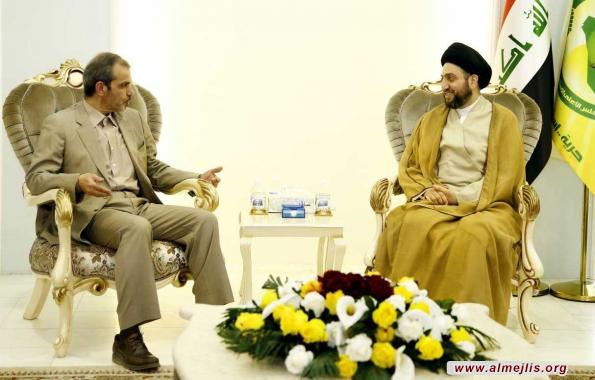 السيد عمار الحكيم والسفير الإيراني يبحثان الأوضاع الأمنية في العراق والمنطقة