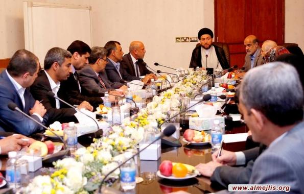 السيد عمار الحكيم يبحث مع كتلة المواطن النيابية الاصلاحات والقوانين الواجب تشريعها