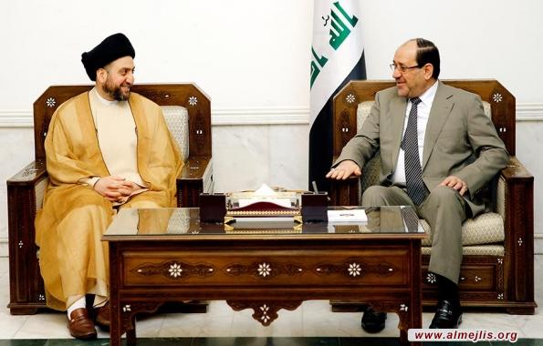 زعيم التحالف الوطني السيد الحكيم يبحث مع المالكي بلورة موقف التحالف من القضايا الإقليمية والدولية