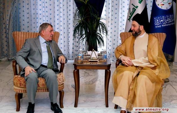 السيد عمار الحكيم يؤكد الحاجة الى تعزيز التفاهم وانهاء الخلافات المؤدية للتجزئة