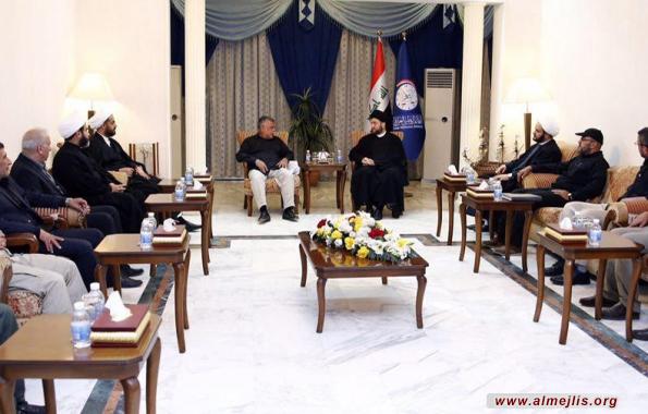 رئيس التحالف الوطني يبحث مع قيادات الحشد استعدادات معركة الموصل