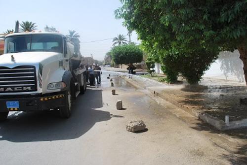 حملة كبرى للتنظيف والتشجير في بغداد