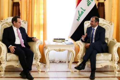 الجبوري يؤكد للسفير الامريكي اهمية دور المجتمع الدولي في اعادة النازحين