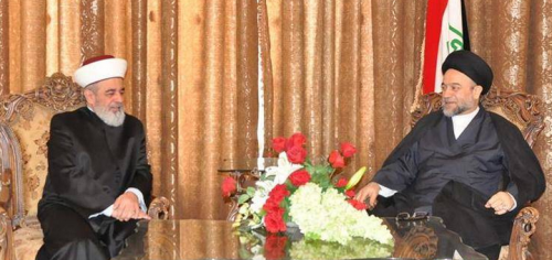 رئيس الوقف الشيعي يبحث مع مفتي اوكرانيا اوضاع الجالية المسلمة في المهجر