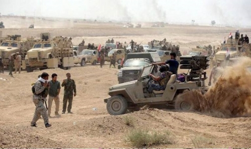 وصول قوات جديدة من الحشد الشعبي الى اطراف الرطبة استعداداً لتحريرها