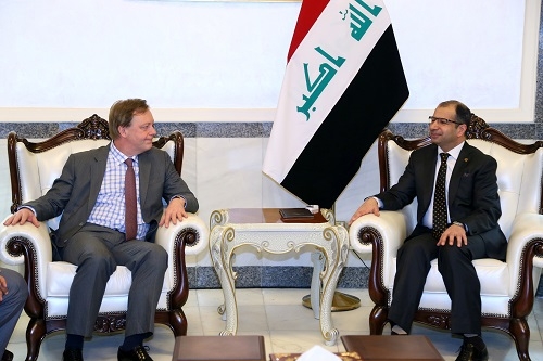 الجبوري للسفير البريطاني: ضرورة تحشيد الجهود الدولية للإسراع بتحرير الموصل