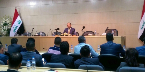 الجبوري يؤكد حرص البرلمان على حماية الصحفيين والاعلاميين