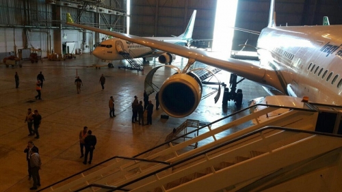 الخطوط الجوية تنهي الفحص الثقيل لطائرة B737