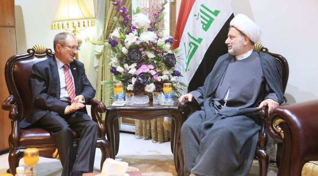 الشيخ حمودي لمسؤول اممي: تحرير الموصل نقطة الشروع المثلى لتصفير الأزمات