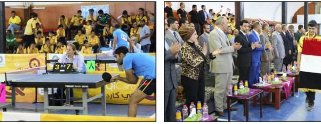 وزارة الشباب تقيم بطولة العراق الكبرى بكرة الطاولة بحضور رياضي رفيع وجمهور غفير