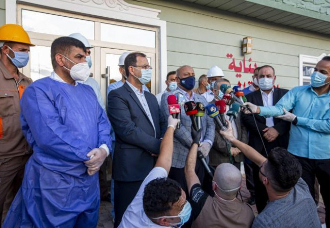 افتتاح ردهة لعلاج مصابي كورونا بسعة ٤٩ سريرا في كربلاء المقدسة