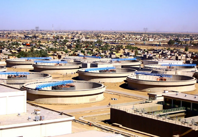 امانة بغداد تحذر من توقف جزء من مشاريع الماء الصافي وتاثريها على مناطق الكرخ
