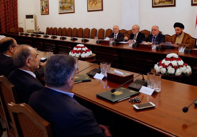 اجتماع القادة يؤكد اهمية مشاركة المكونات كافة في الاصلاح ويناقش تشكيل المجلس السياسي