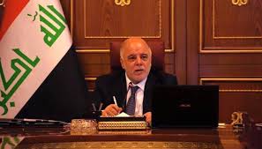 العبادي يوجه بتشكيل الفريق الاستشاري الاعلى لتنسيق فعاليات ايواء النازحين من نينوى