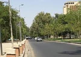 الاستعداد لافتتاح شارع أبو نؤاس قرب الجسر المعلق