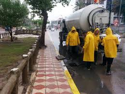 امانة بغداد تعلن اكمال اعمال انشاء محطة لتصريف مياه الامطار