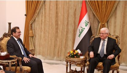 معصوم: العراق ومصر متماثلان في القدرات والطموحات الإستراتيجية
